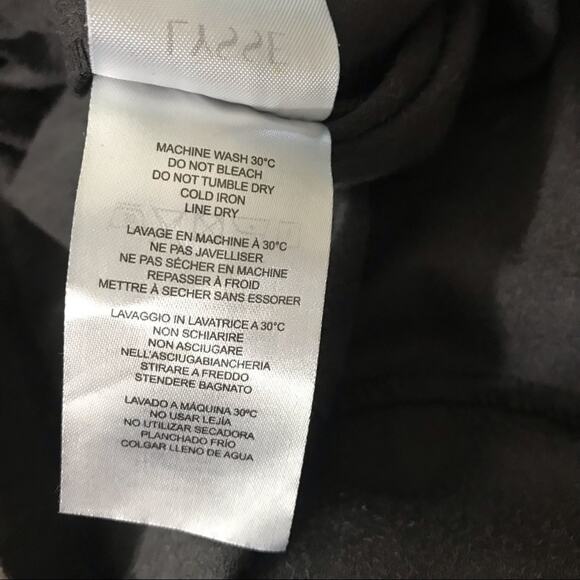 Lysse Dark Brown Vegan Leather Faux stretch Moto motorcycle biker jacket women M - Picture 12 of 12